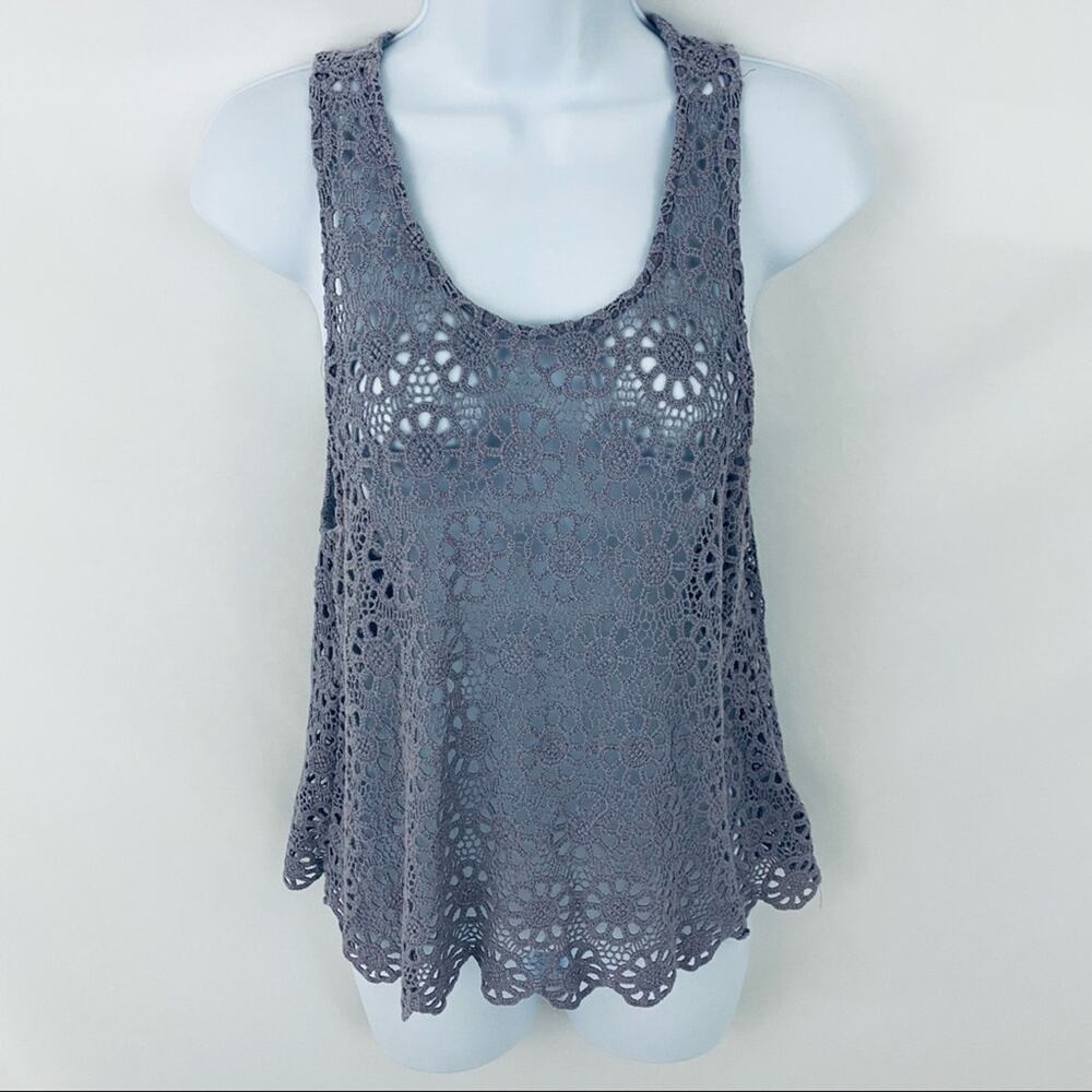 Pins&Needles Crochet Top Size Medium